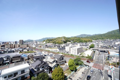 【展望】 | 【上質リノベ】ステイツ野村山陽園 | 現地（2025年5月5日9：00頃）撮影