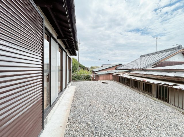 リフォーム中古戸建　丹羽郡扶桑町大字斎藤字北山　昭和60年築の庭