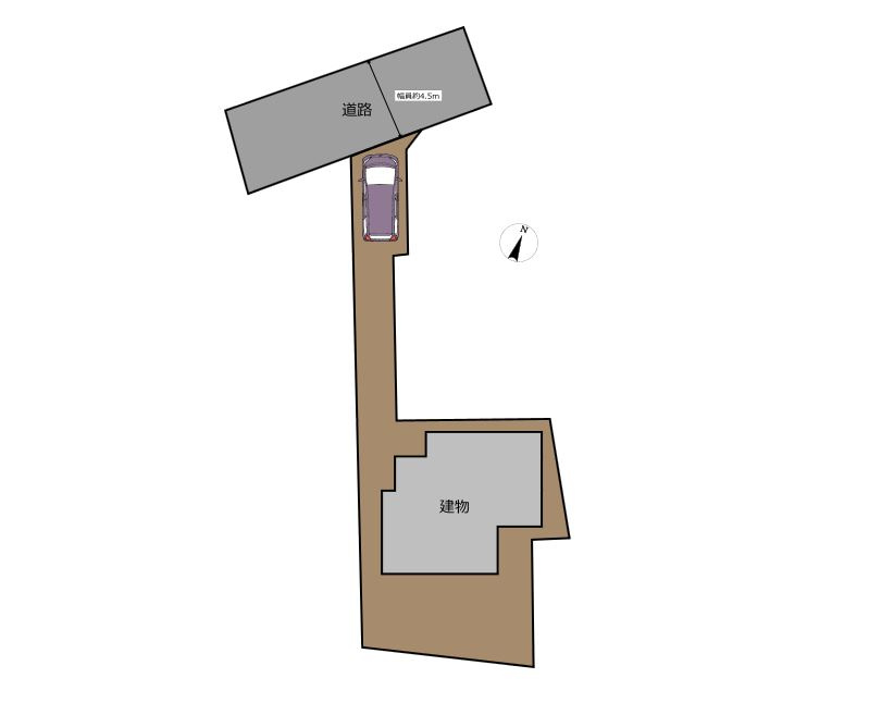 リフォーム中古戸建　丹羽郡大字斎藤字北山　昭和60年築の区画図