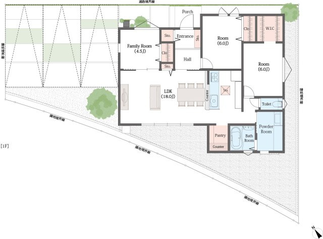ピークス山の田中央のその他