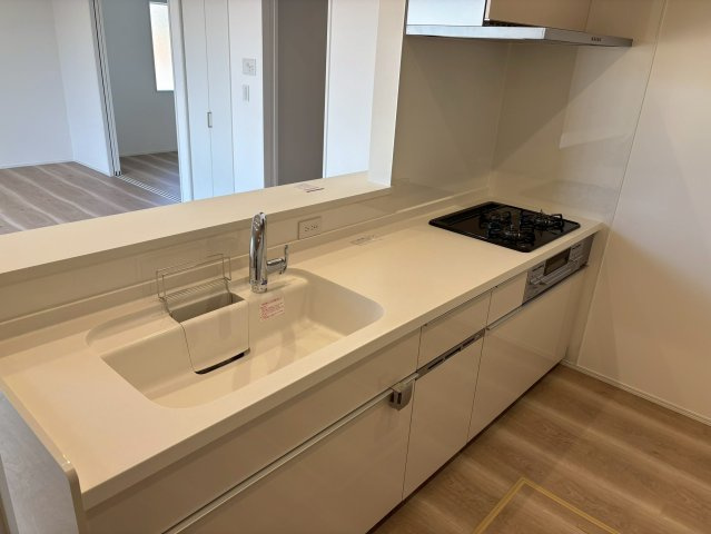 ピークス山の田中央のキッチン