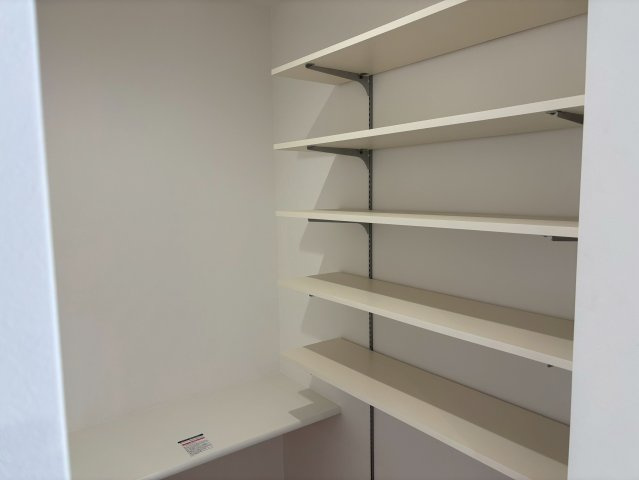 ピークス山の田中央の収納