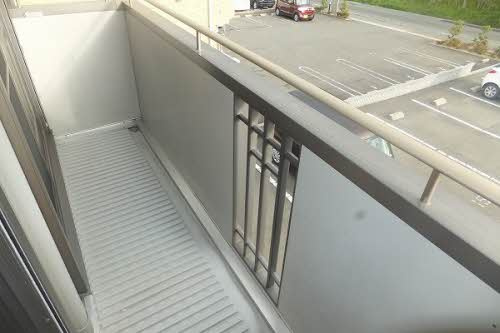 【バルコニー】 | メゾン・ド・セリーヌⅡ | バルコニー付きです