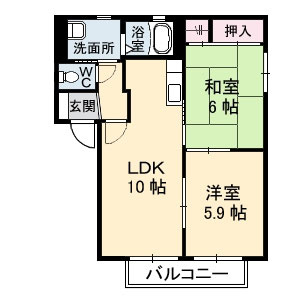 【間取り】 | メゾン・ド・セリーヌⅡ