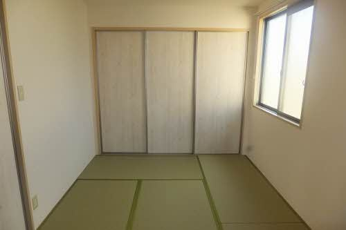 【和室】 | メゾン・ド・セリーヌⅡ | い草の香りが落ち着く素敵な和室です