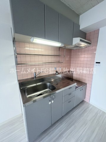大阪市鶴見区今津中３丁目の賃貸マンションのキッチン