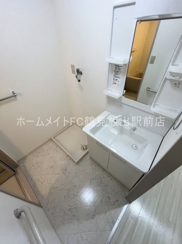 大阪市鶴見区今津中３丁目の賃貸マンションの洗面所