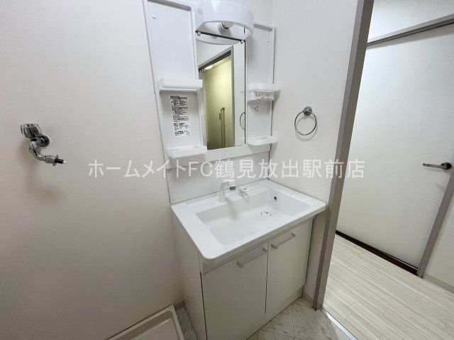 大阪市鶴見区今津中３丁目の賃貸マンションの独立洗面台