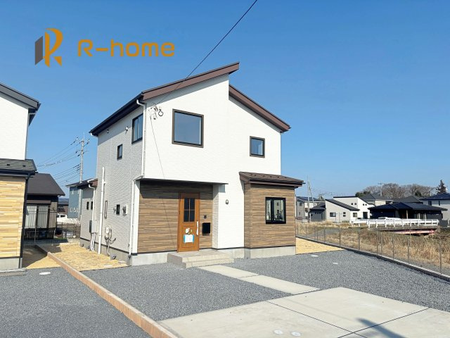 水戸市笠原町1期　新築戸建て　3号棟の外観|ご予約を頂ければ、『平日』はもちろん『早朝』や『夜間』もご見学可能です♪お気軽にお申し付けください♪