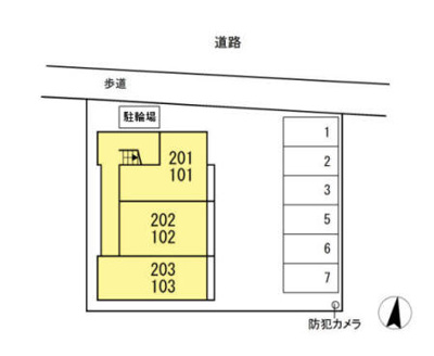 【区画図】 | アベニュー小向