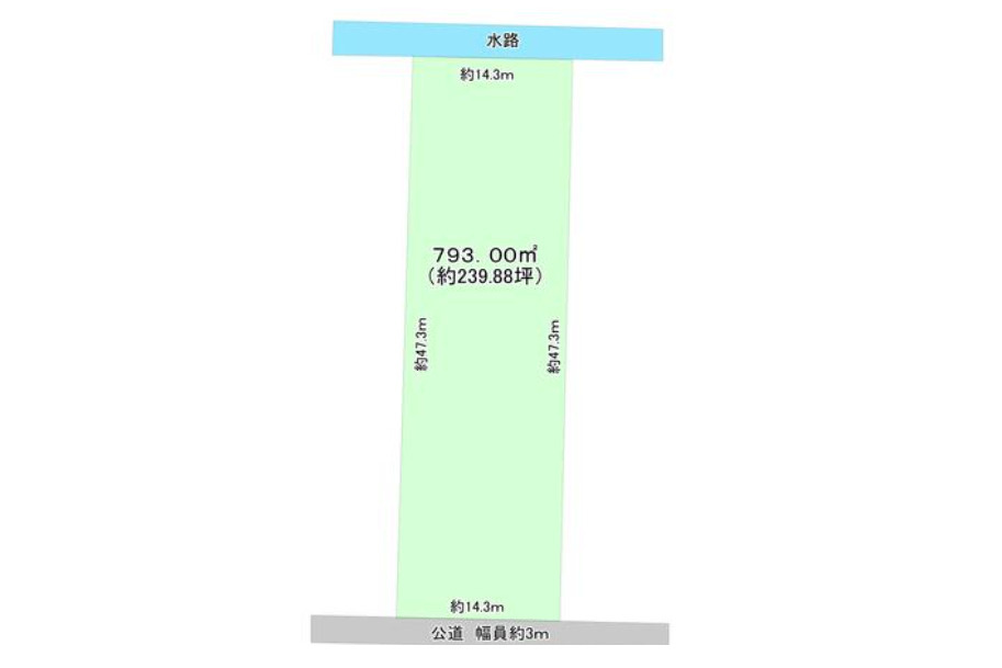土地　静里町の区画図
