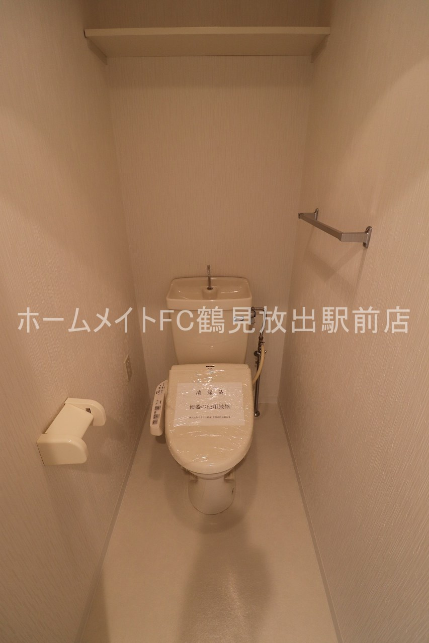 大阪市城東区諏訪３丁目の賃貸マンションのトイレ
