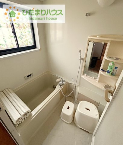 常陸太田市大里町　中古戸建の浴室|清潔感のある浴室はゆったり浸かれて日頃の忙しさから解放してくれます(^^♪