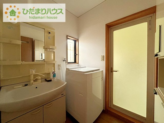 常陸太田市大里町　中古戸建の独立洗面台|シンプルで使い勝手の良い独立洗面台！