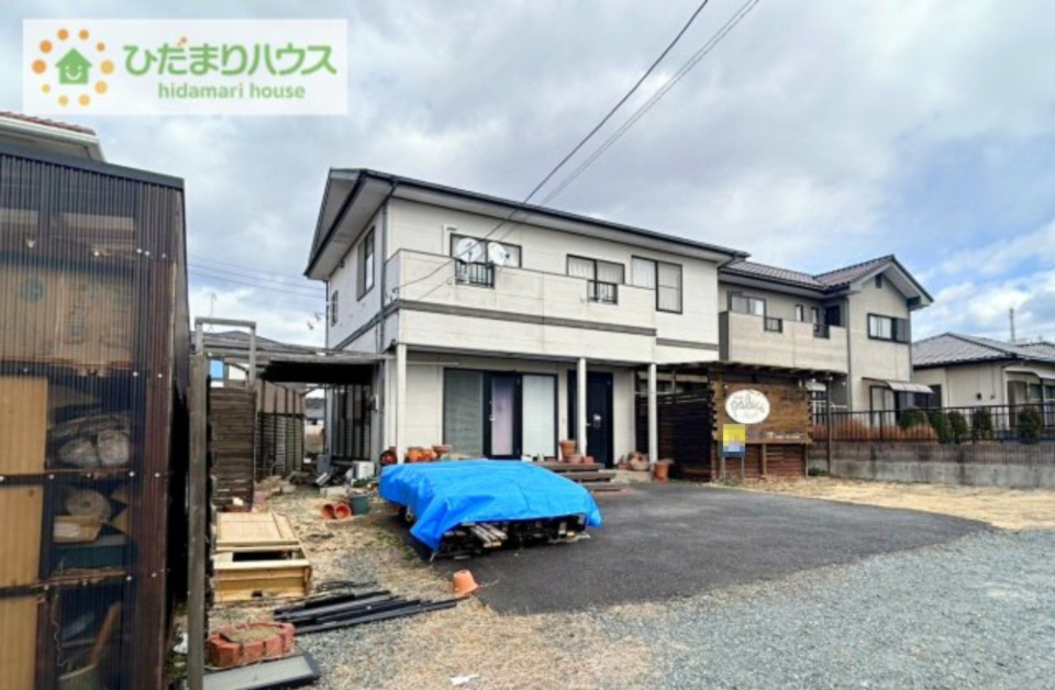 常陸太田市大里町　中古戸建の外観|たっぷりの陽光と心地よい風が舞い込む住まい♪