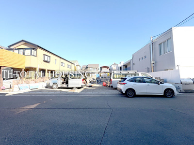 【前面道路含む現地写真】 | －未公開－府中市美好町2丁目　新築戸建　全4棟