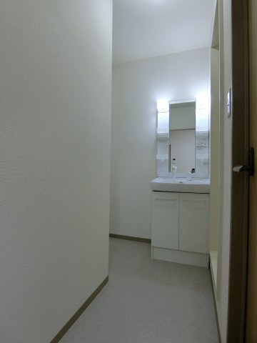 ラルカンシェルB棟の洗面所