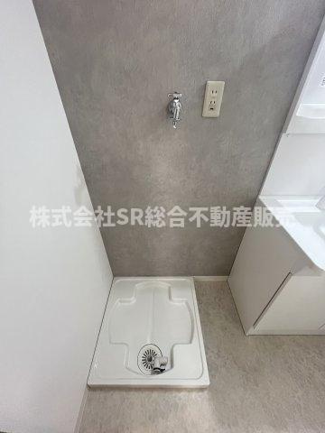 西岩田4丁目中古戸建のランドリースペース|室内洗濯置き場付き