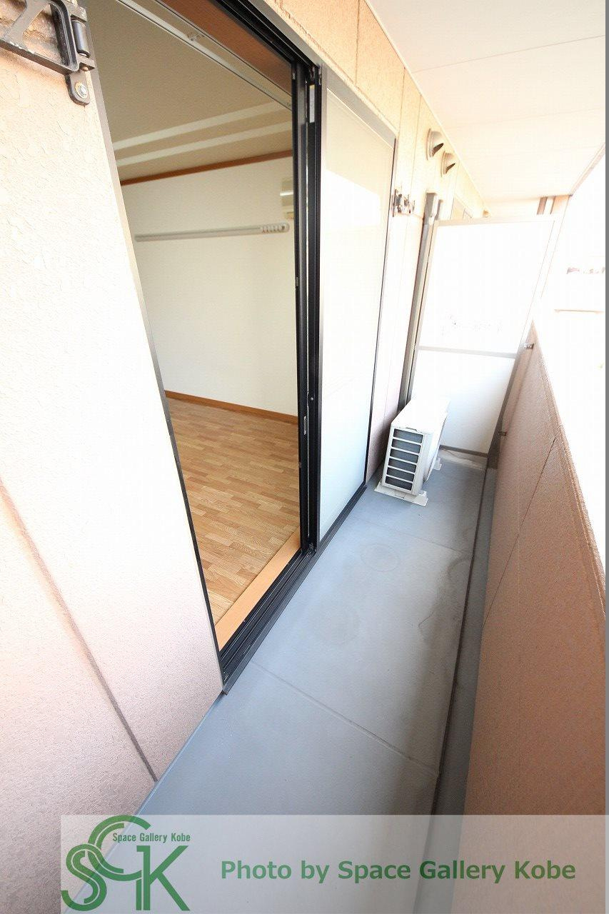 コンフォール白水のバルコニー|※同物件の別のお部屋の写真です※
