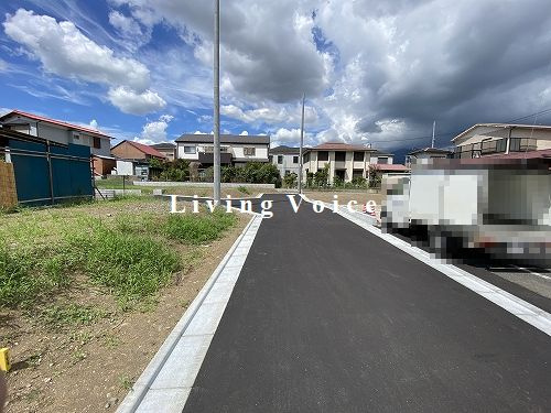 【仲介手数料０円】秦野市今川町　土地（売地）全4区画の前面道路含む現地写真|秦野市今川町　土地（売地）全4区画