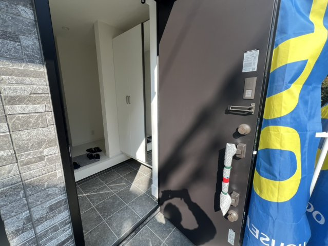 大橋町中古戸建の玄関|毎日通る玄関はこちらです