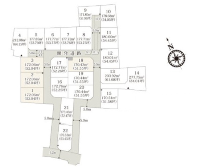 【区画図】 | 本庄市小島６丁目　2号棟　新築戸建