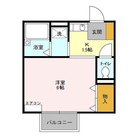 【間取り】 | サニーハウスS