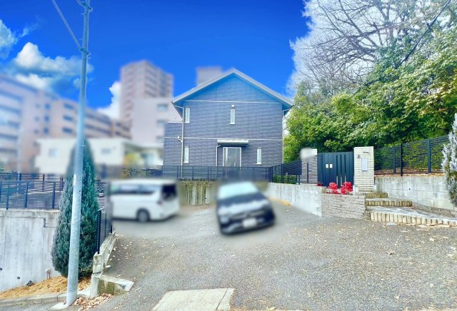 天白区八事石坂戸建の駐車場|敷地面積約112坪！