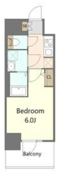 S-RESIDENCE高井田beletaの間取り