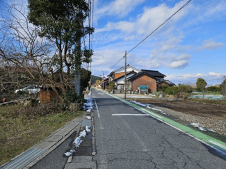 【前面道路含む現地写真】 | 鳥取市気高町下原土地