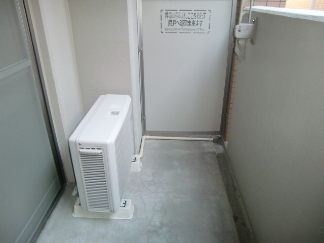 サンテラスエクセルガーデンのバルコニー