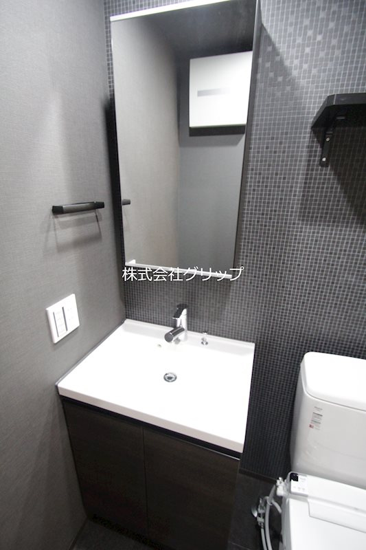 Le'a横濱大通り公園弐番館の独立洗面台