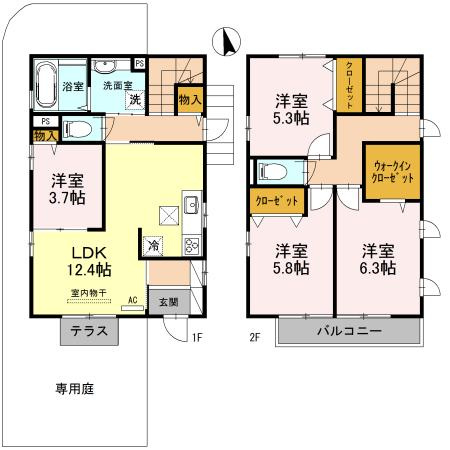 高津橋Ｄ-room A