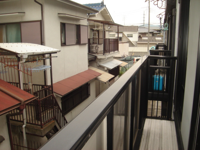 ラス・ブリーサスのバルコニー