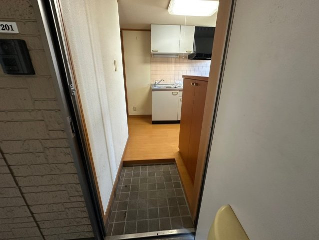 グリーンタウンの玄関