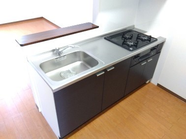 クレアージュ小中野Aのキッチン
