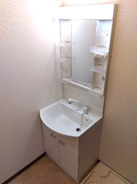 クレアージュ小中野Aの洗面所