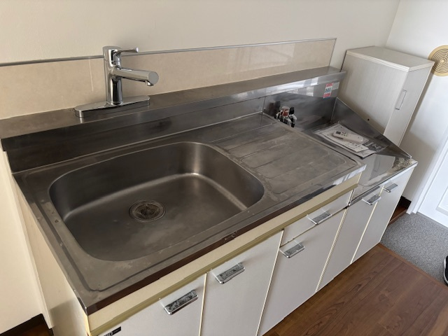 ホワイトテラス梅島のキッチン|お料理しやすいキッチンです