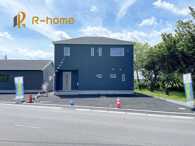 水戸市三湯町第1　新築戸建て　2号棟の外観|ご予約を頂ければ、『平日』はもちろん『早朝』や『夜間』もご見学可能です♪お気軽にお申し付けください♪