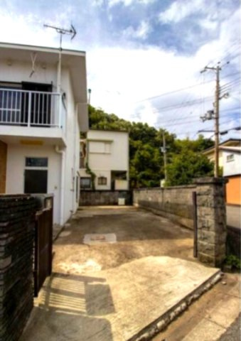 冬野テラスハウスの駐車場