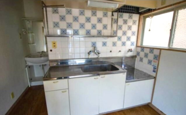 冬野テラスハウスのキッチン