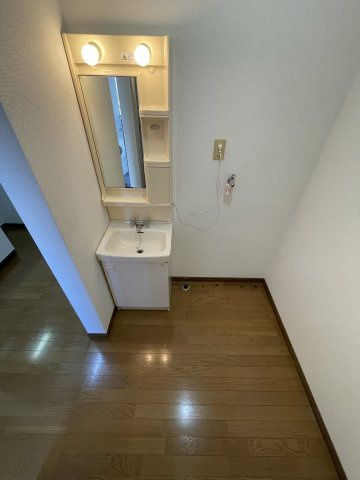 クィーンヒルズ立願寺参番館の洗面所