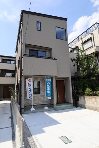 《仲介手数料無料》南区白幡６丁目1373-7(全1戸)新築一戸建てFelidiaGardenの外観|撮影日 2025年8月21日 13:20 晴れ