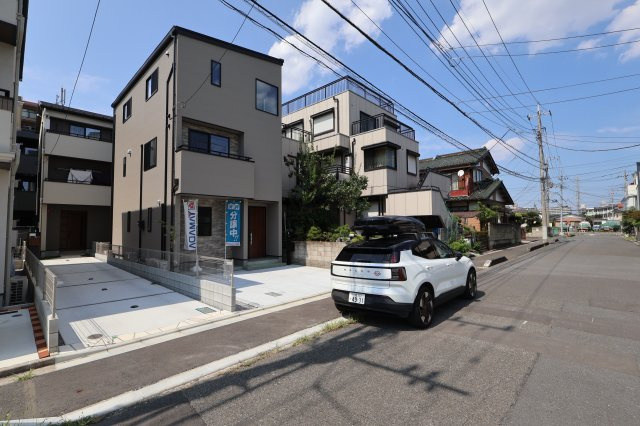 《仲介手数料無料》南区白幡６丁目1373-7(全1戸)新築一戸建てFelidiaGardenの外観|撮影日 2025年8月21日 13:20 晴れ