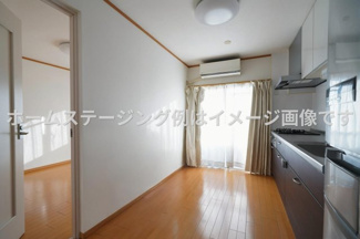 【居間・リビング】 | 小室ハイランドC街区 | ※本画像は、家具・荷物をCG加工により消去したものです。