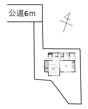 【区画図】 | 大里郡寄居町富田 160万 中古戸建 