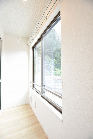 プランドール谷津のバルコニー