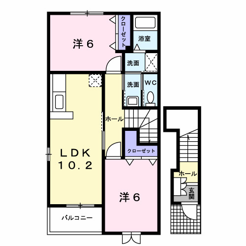 サンシャイン　タウンの間取り