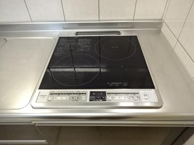 パシフィコⅡのキッチン|ＩＨコンロ