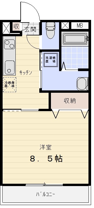 High Jumpの間取り